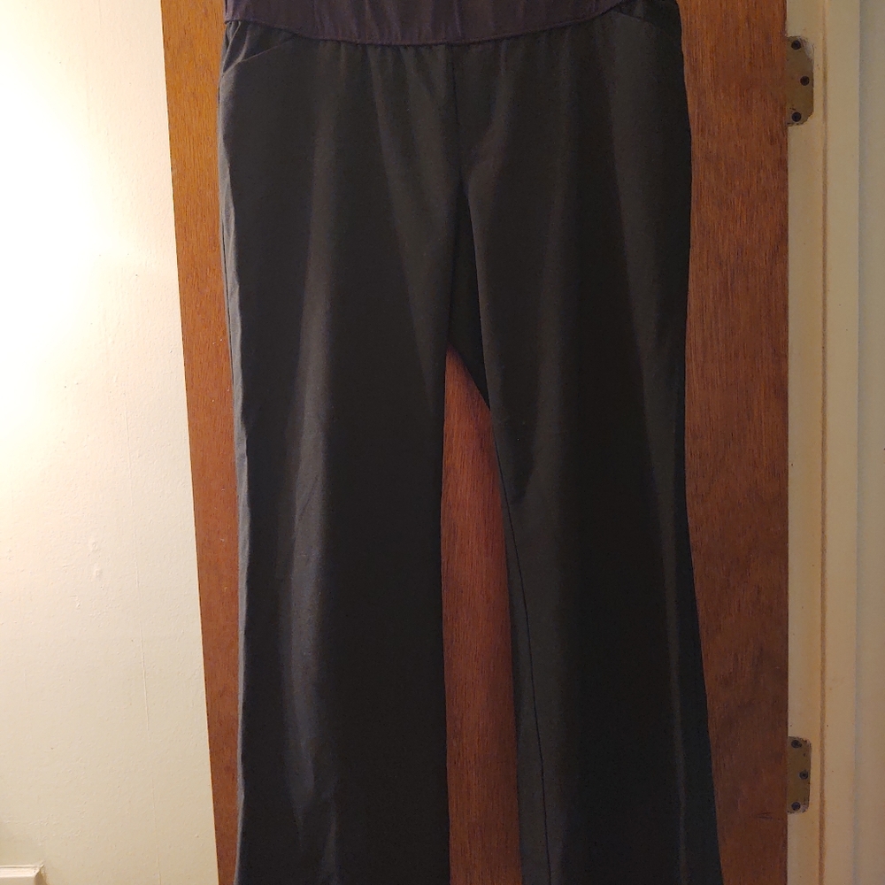Gap Maternity Perfect Trousers, black, 12R Stretch